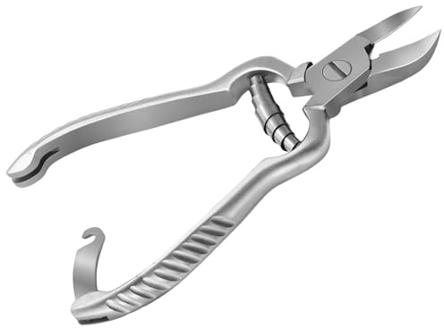Nagelzange Solingen für starke Fußnägel Made in Germany 14 cm | Solinger Profi Maniküre Pediküre Zange aus hochwertigem Edelstahl zur präzisen Nagelpflege von Finger- und Zehennägel