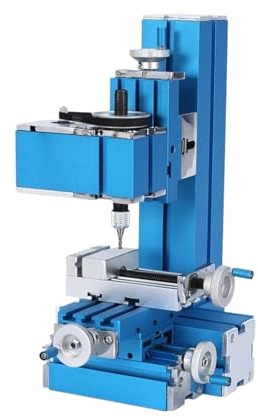 Mini Metal Lathe DIY Miniature Milling Machine Woodworking Metal Aluminum Processing Tool Mini Milling Machine