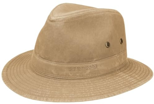 Stetson Organic Cotton Traveller Hut Stoffhut UV-Schutz 40 Herren Frühling Sommer