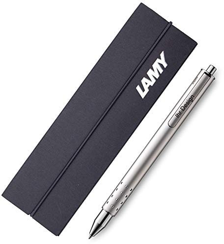 Lamy Tintenroller swift Modell 330, Palladium, mit Gravur (Lasergravur), E119