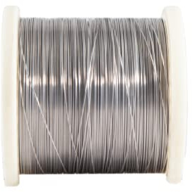 50 Meter Edelstahldraht Ø 0.2mm (Aisi — 304(V2A) / 1.4301 / X5CrNi18-10) Bindedraht Gartendraht Basteldraht
