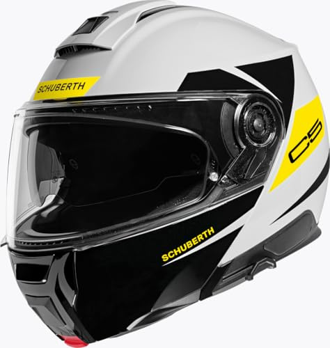 SCHUBERTH, Helm C5, Graphic ECE Eclipse, Gelb, 55 (S).