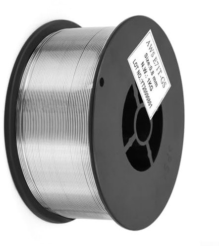RANRAO 0,8 mm Fülldraht, E71T-GS Aluminium-Fluxkern-Schweißdraht, gasloser Schweißdraht, 0,8 mm Präzisionsschweißdraht für alle MIG-Maschinen