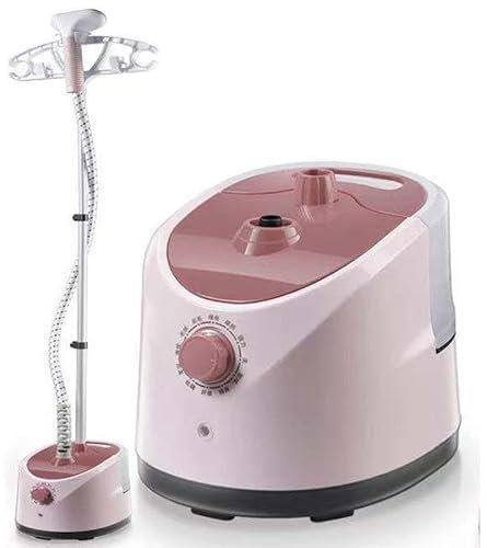 WUDLi Vaporizador de Ropa rápido, Plancha de pie, vaporizador de Ropa de tamaño Completo para Ropa, Caja de Agua de 1,8 l, eliminador de Arrugas a Vapor, Plancha eléctrica