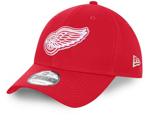 New Era ishockeykeps justerbar 9-forty snapback keps A-Frame NHL laglogotyp, Detroit Red Wings #36191, one size