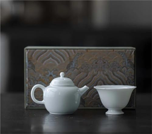 Teiere Servitori Di Caffè Set Da Tè Da Viaggio Set Teiera E Tazza Da Tè Collezione Cha Set Da Tè In Porcellana Misty Blue Set Completo Set Per La Cerimonia Del Tè Caffettiera Teiere Servizi Da caffè S