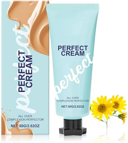 All Over Complexion Perfector, Perfect Cream Skin Tint, Long-Lasting CC Cream Body Coverage Perfector, Evens Skin Tone and Light Foundation, Waterproof & Transfer-Resistant (1)