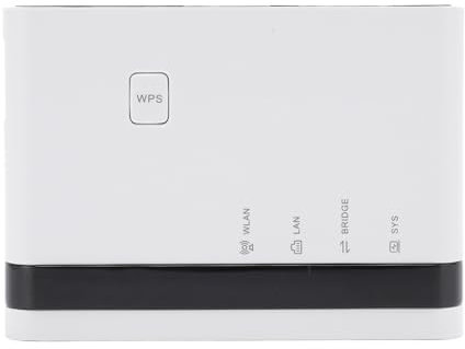 Server di Stampa Wireless, Server di Rete di Rete LAN 10/100 Mbps USB 2.0, Adattatore Server di Stampa del Computer, Supporta 4 Stampanti, per 7/8/10/11, per Mac OS (Spina europea)