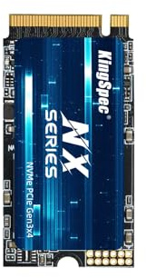 KingSpec 512GB M.2 2242 NVMe SSD - Up to 3500 MB/s Read Speed, PCIe 3.0 SSD with 3D NAND Flash, Compatible with PC, Laptop and Desktop