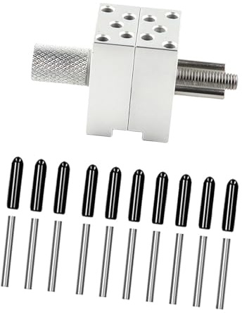 Fenteer Mini étau, Mini Serre-joint D'établi Compact pour Les Bricoleurs et Les Artisans.