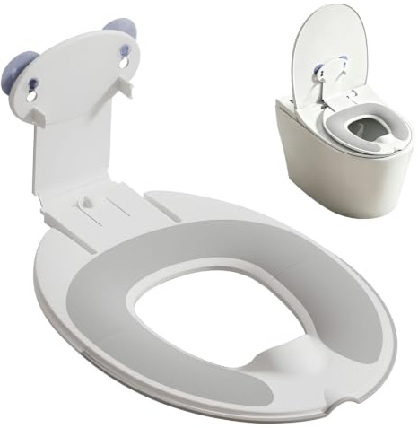 Faltbarer Toilettensitz Kinder, Verstellbarer Toilettensitz Kinder, Toilettenaufsatz, Töpfchen To Go, WC Sitz, Kindertoilettensitz Mit Saugnäpfen Für Unterwegs, Reise & Zuhause