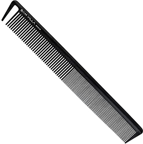 Sam Villa Signature Series Professional Long Cutting & Hair Parting Comb
