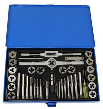 US Pro B2626 Lot de 40 tarauds et filières