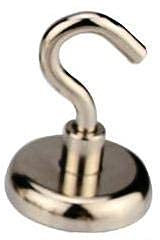 JULANO Magnethaken, 5 Stück, Super Stark, Neodym 42mm, 68 KG