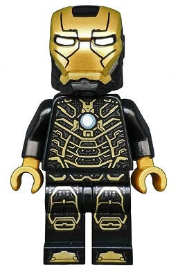 LEGO Super Heroes Iron Man Type 41 Armour Minifigure (Tony Stark Head) split from 76125 (Bagged)