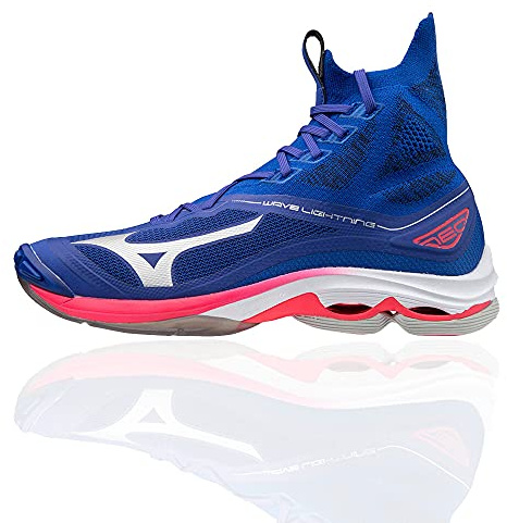 Mizuno Damer Lightning Neo volleybollsko, Reflexbluec silverrosa - 45 EU