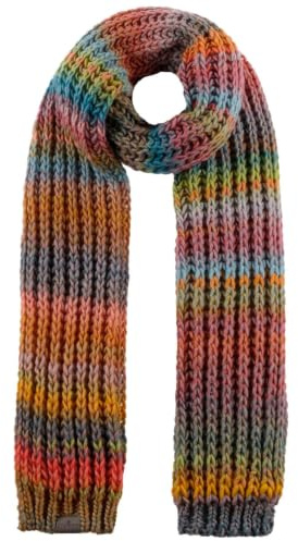 LIERYS Jasila Strickschal Made in Germany Unisex Herbst Winter bunt One Size
