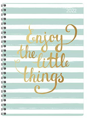 Ladytimer Ringbuch Little Things 2022 - Taschen-Kalender A5 (15x21 cm) - Schüler-Kalender - Weekly - Ringbindung - 128 Seiten - Alpha Edition