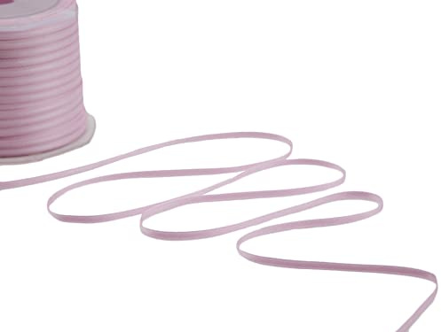 Furlanis Doppelsatinband, Italienische Gewebe-Lila/Rosa, 3 mm x 50 m, 50 mm