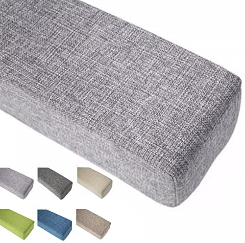 Matratzenverlängerung Queen/King Bett Lücke Füller Pad, Bettkeil Kissen Matratze Lückenfüller Doppelbett, Waschbare, Abnehmbare Verlängerungsbrücke für Das Ende/Die Seite des Bettes (Color : Light