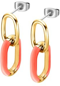 Lotus Boucles d'oreilles Style Boucles d'oreilles Mme CHAP.Coral. LS2330-4/4 Marque, Taille unique, Métaux non précieux, Pas de gemme