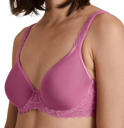 CALIDA Natural Comfort Lace Spacer BH röd violett, 1 st, storlek 75B, röd violett, 75B