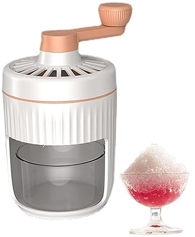 Holdes Hand | Manual Ice Shaver Hand Machine - Removable Ice Crusher for Home , Portable Manual Ice Crusher with Removable Parts for Smoothy Drinks