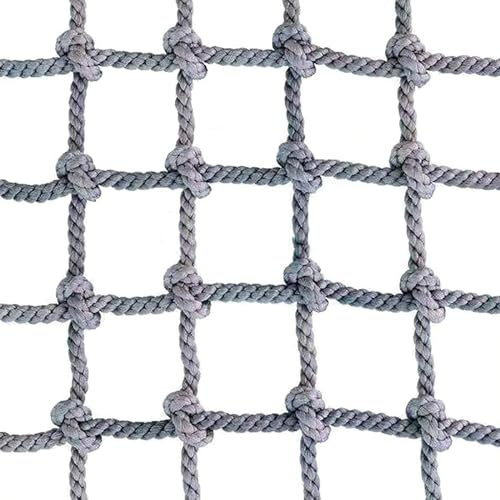KjoiDWz Playground Rope Net Climbing Net For Kids Playground Safety Net Treehouse Rope Ladder Protective Net For Obstacle Course Training Net Yard Frame Climbing Net, Treehouse Rope Ladder(4*4m(12.12*