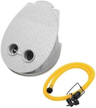 Luftpumpe Drifting Boot Kajak Balg Fuß Luftpumpe mit 143 cm Schlauch