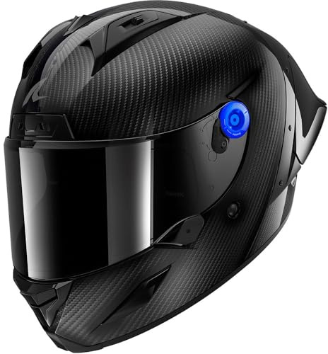 SHARK, Integraler Motorradhelm Aeron GP FIM Full Carbon Black Carbon DKD, XL