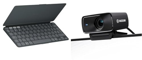 Logitech Keys-To-Go 2 Portable & Elgato Facecam MK.2 – Premium Full