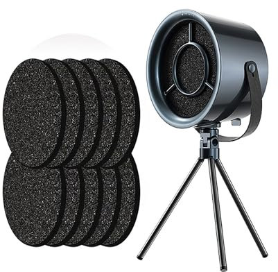 Portable Range Hood - 3-Speed Exhaust Fan with Detachable Filter Screen, Quiet Mobile Recirculation Extractor Hood, Strong Suction for Kitchen Grill and Camping