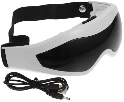 Beaupretty Ojos Eléctrico Recargable Portátil Multifrecuencia y Diseño Ergonómico para Aliviar la Fatiga Ocular en Uso Diario