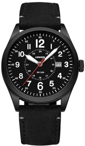 LN LENQIN Orologio Da Uomo In Acciaio Inossidabile Orologi Da Uomo Orologi Da Polso Al Quarzo Analogici 30m Impermeabile Orologio Casual Alla Moda Per