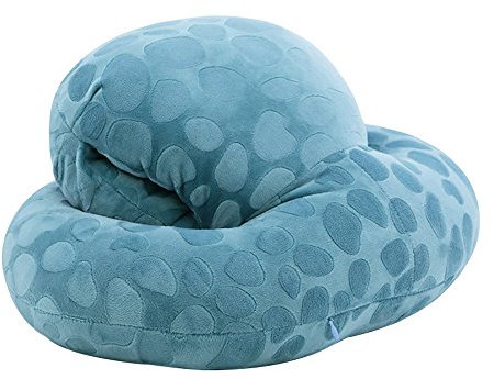 Nap Schlafkissen Student Rest Kissen multifunktionale Bequeme warme Hände Büro Schlaf Kissen auf dem Schreibtisch Reine Farbe Reisekissen (E)