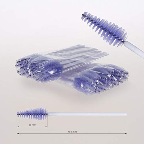 Wimpernverlängerung Wimpernbürsten Wimpernbürstchen Wimpernbürste Maskara 4x25St