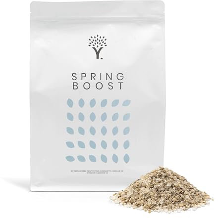 MOOWY Spring and Summer Lawn Feed 50 m² - Noticably Greener Grass in 3 Days - Fast Growth and Firm Roots - Spring Boost Lawn Fertiliser for Your Lawn's Natural Resistance