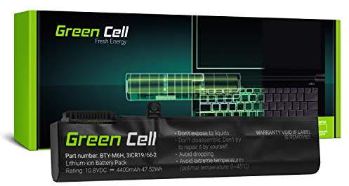 Green Cell BTY-M6H Laptop Akku für MSI GE62 GE63 GE72 GE73 GE75 GL62 GL63 GL73 GL65 GL72 GP62 GP63 GP72 GP73 GV62 GV63 GV72 GF62 GF72 PE60 PE62 PE70 PE72 2QE 7RD 7RDX 7RE 8RC 8RD 8RE MS-16J3