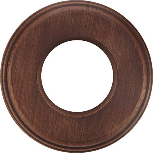 Marco de madera para mecanismos eléctricos vintage Garby Colonial para pared - Marco para enchufes e interruptores de pared - Madera de haya envejecida - Marco madera Fontini