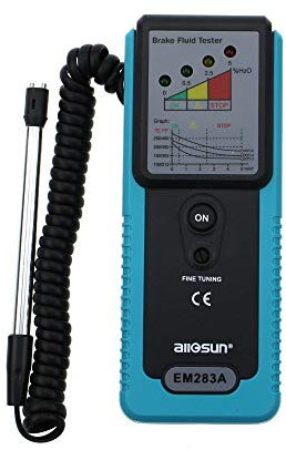 EM283A Auto Bremsflüssigkeit Tester Fahrzeug Bremsflüssigkeit Testing Tool Handheld Truck Bremsflüssigkeit Tester