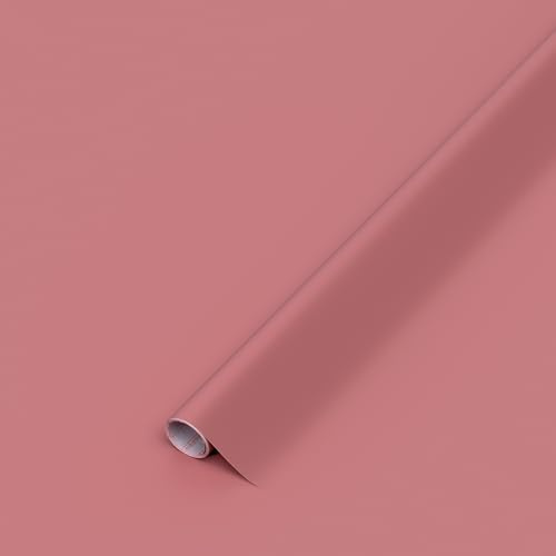 d-c-fix Möbel-Klebefolie Uni seidenmatt Ash Rose 45 cm x 15 m | abwaschbare und selbstklebende Deko-Folie für Küche, Schrank, Tisch & Fensterbank - modern & nachhaltig
