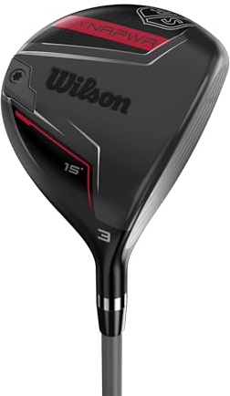 Wilson Staff Palo de Golf, Dynapower 7 Madera Fairway, Grafito, para Hombre
