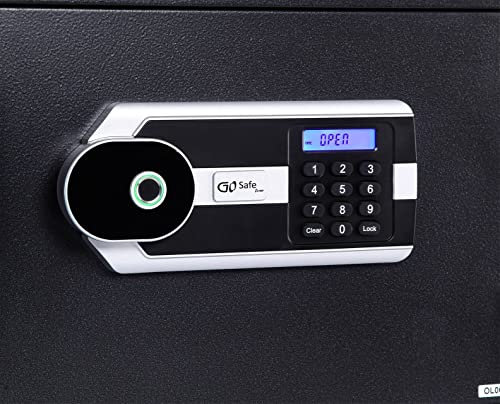 Olympia Tresor Safe Fingerabdruck Zahlencode Sicherheitsschlüssel Alarm 12 L