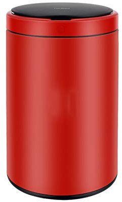 Poubelle Cuisine La corbeille intelligente imperméable peut être une poubelle domestique à induction 12L avec couvercle simple de poubelle automatique for la cuisine salon chambre salle de bain Poubel