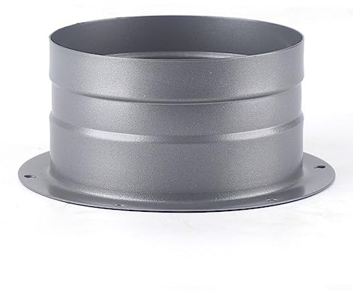 ZYNCUE 1 Packung Metall Entlüftungsrohr Flansch Lüftungsrohr Fitting Connector Runde Kanal Rohr Anschluss Schlauch Flansch Adapter (75 mm)