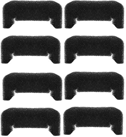 Yiupea Filtros de Bomba de Fuente de Agua para Gatos 8 Piezas, Filtro de Bomba de Fuentes de Gato para Fuentes de Gato,Esponja de Prefiltro para Fuente de Gatos