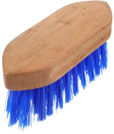BUGUUYO Pferdepflegebürste Aus Robustem Holz Mit Festen Borsten Angenehmes Massagegefühl Langlebig Und Ergonomisch Für Mähne Und Fell Von Pferden Rindern Und Eseln