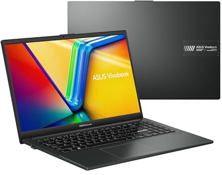 Asus Vivobook Go 15 E1504TA-BQ200WS 15.6 pouces FHD PC Portable (processeur Intel N100 3.4 GHz, 4Go DDR4, 128G UFS 2.1, Intel UHD Graphics, Windows 11 Home S) – Clavier AZERTY - Office 365 1 an offert