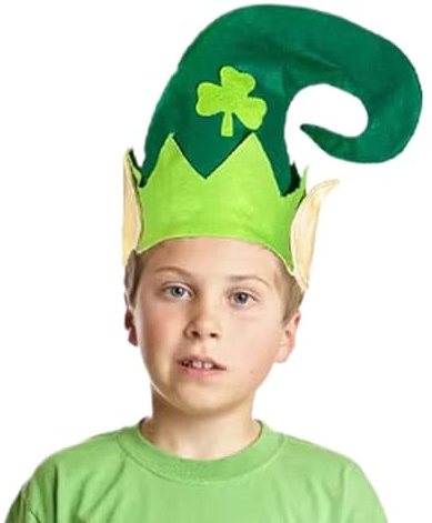 Partyhüte für Kinder und Erwachsene, lebendiges rotes und grünes Urlaubskostüm, bequeme lustige Hüte, Weihnachtsmütze für Geburtstag, Ostern, Weihnachten