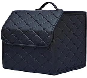 Auto Kofferraum Organizer für Opel Astra K L 5-Doors 2015-2021, Kofferraumtasche Aufbewahrungsbox Aufbewahrung Taschen wasserdichte Leder Faltbare,S